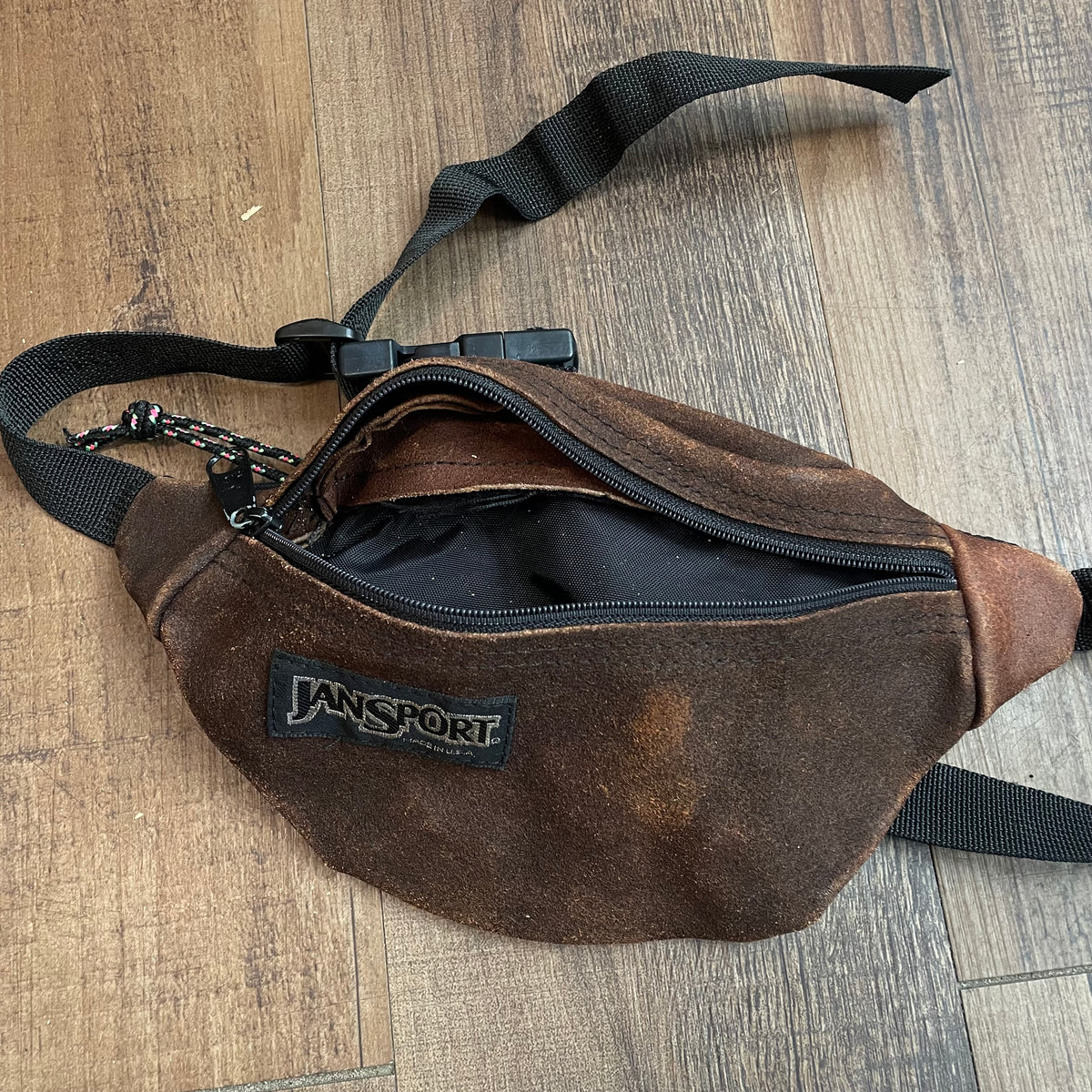 Jansport leather fanny pack best sale