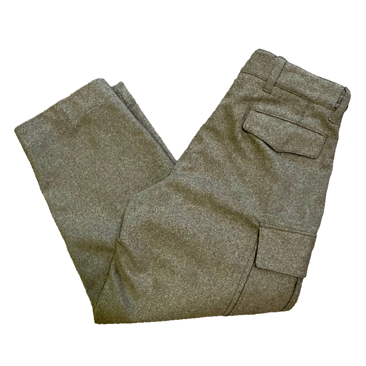 Vintage 1960's A.S. Konfeksjons Eksport German Wool Military Pants