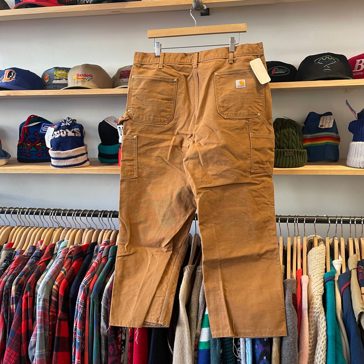 Modern 2016 Carhartt B01 Brown Double Knee Pants – CobbleStore Vintage