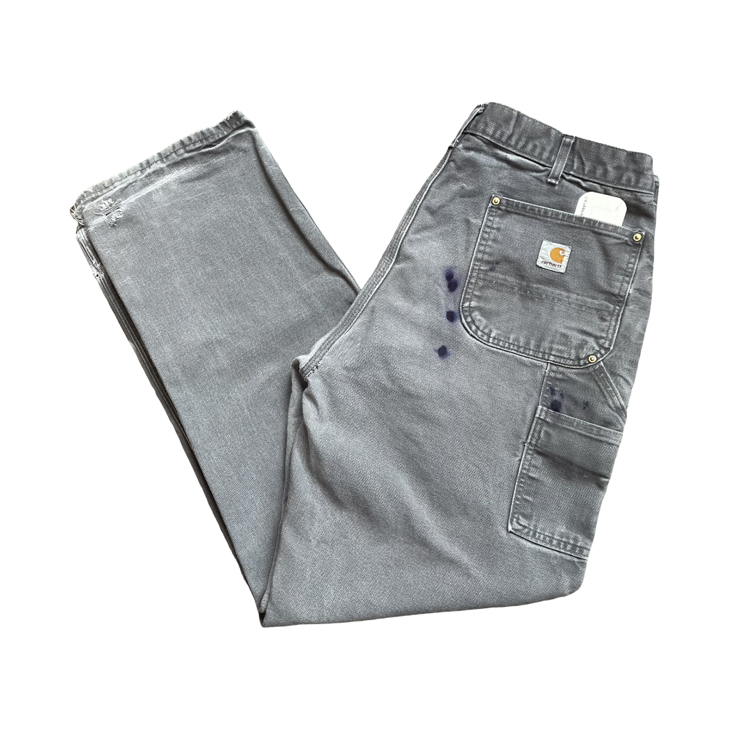 Modern 2014 Carhartt Gray B01 Double Knee Pants – CobbleStore Vintage
