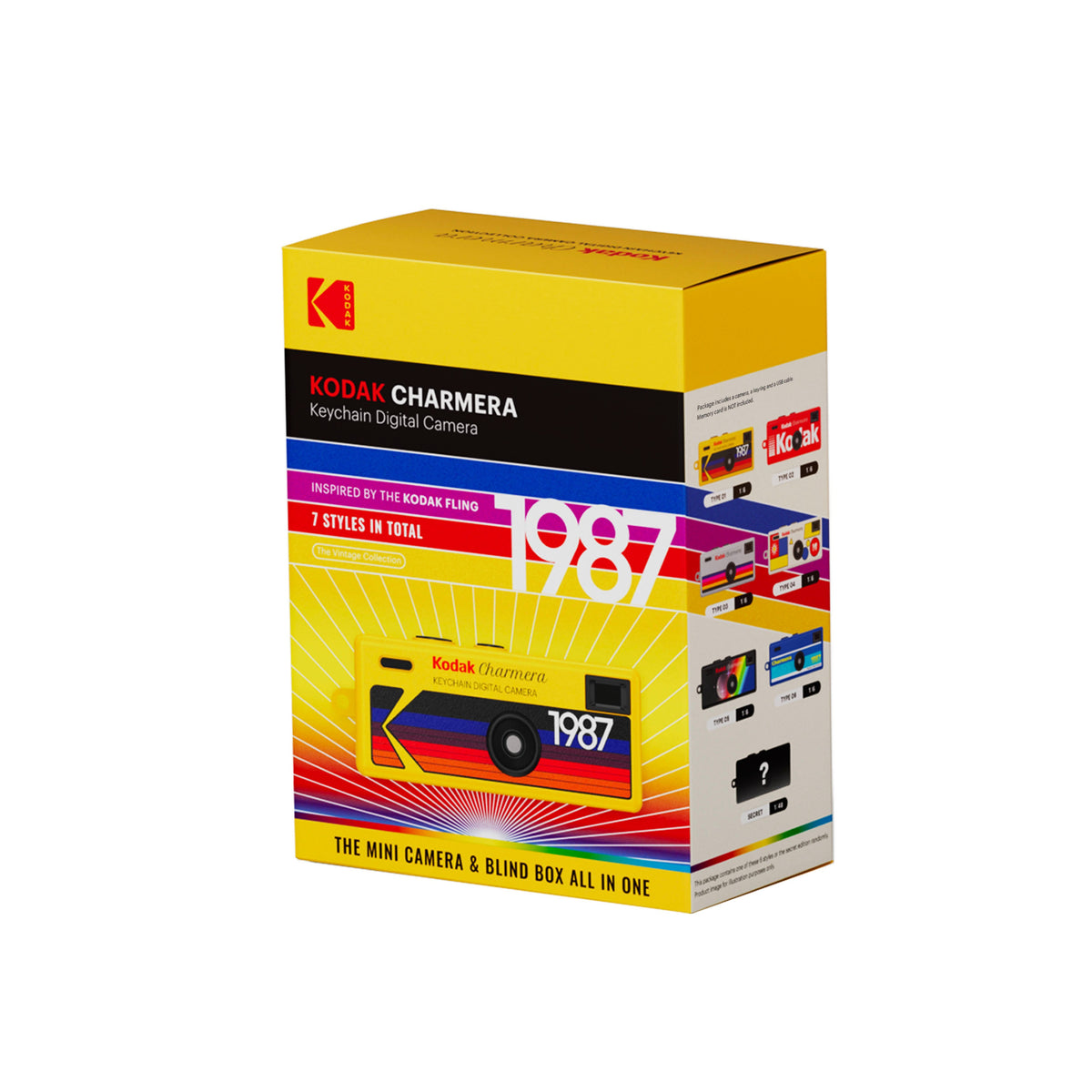 Kodak Charmera Keychain Blind Box Digital Camera – CobbleStore Vintage