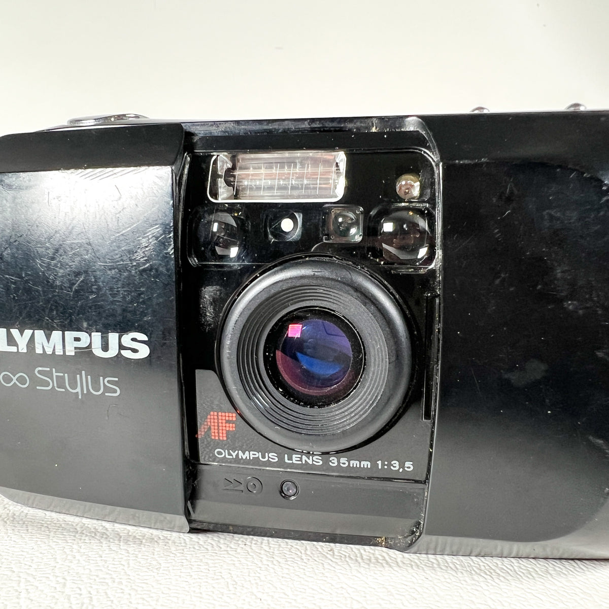 Vintage 1991 Olympus Stylus Infinity 🟡 BAD FLASH 🟡 35mm Film