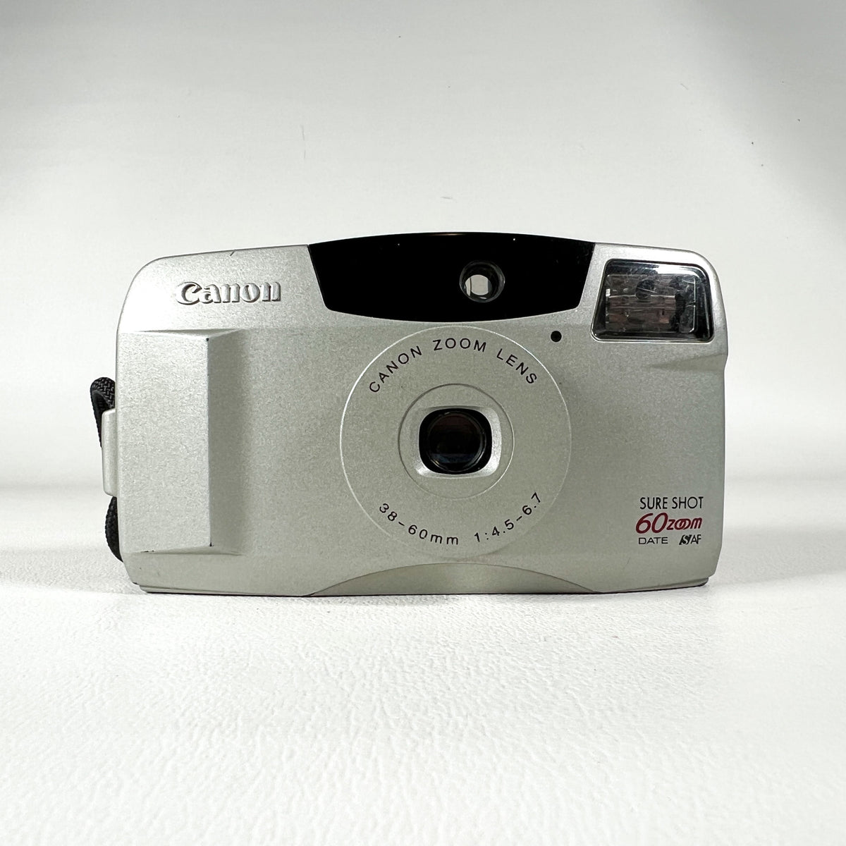 Vintage 1995 Canon Sure Shot 60 Zoom Date 35mm Film Camera