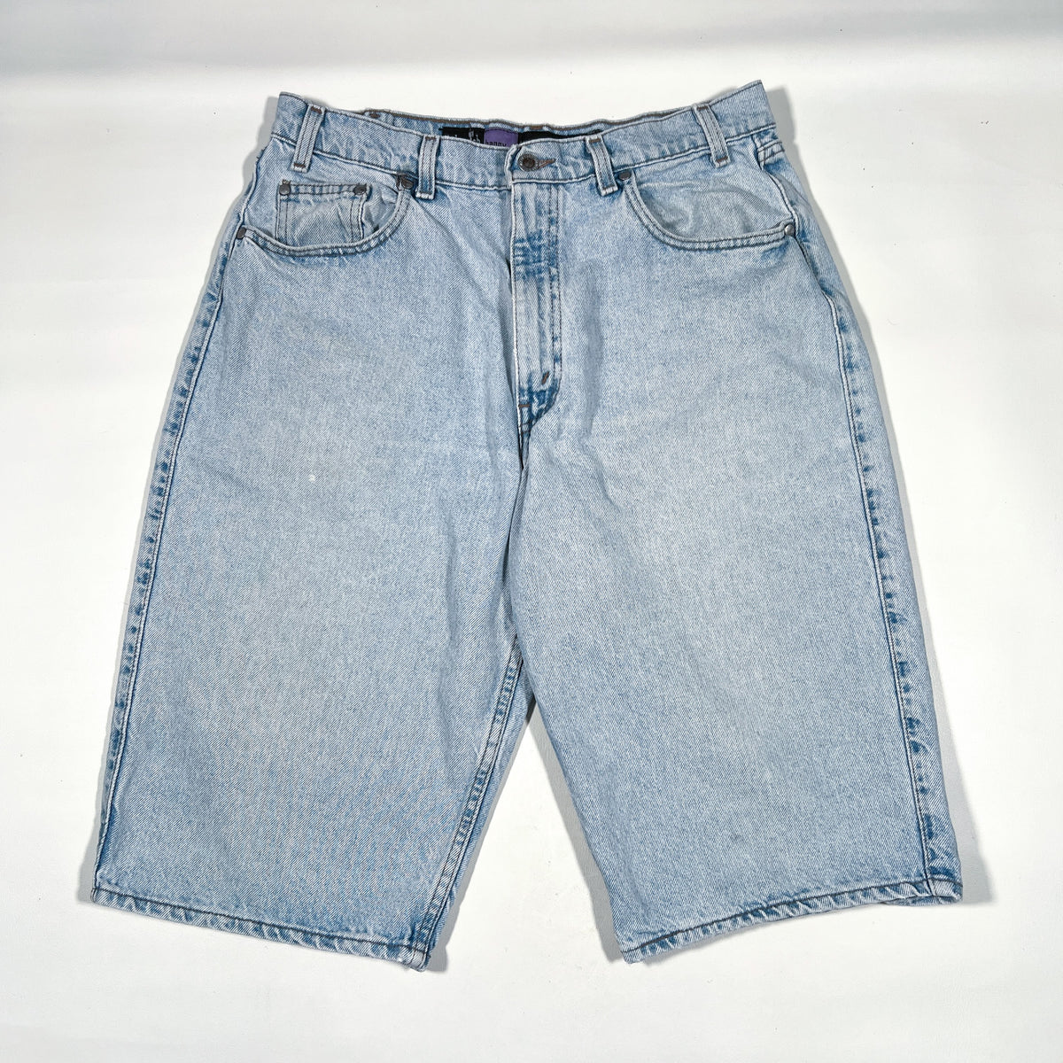 Vintage 1992 Levi's SilverTab Baggy Light Wash Denim Shorts