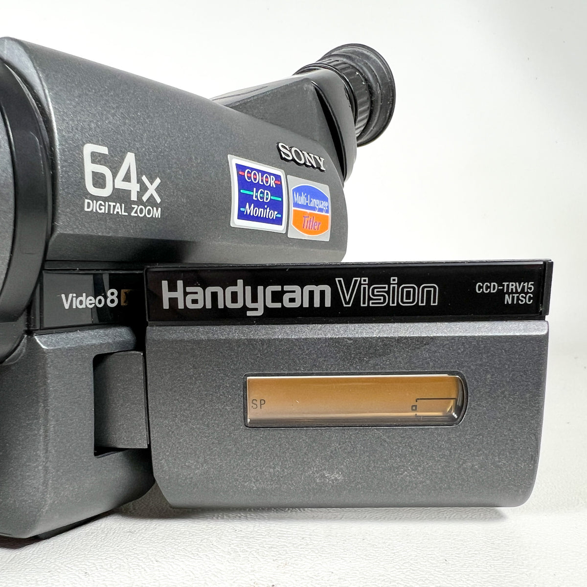Vintage 1998 Sony CCD-TRV15 🟡 BAD TAPE DECK 🟡 Handycam Camcorder