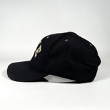 Vintage 90's Nike Spellout Black 6-Panel Hat