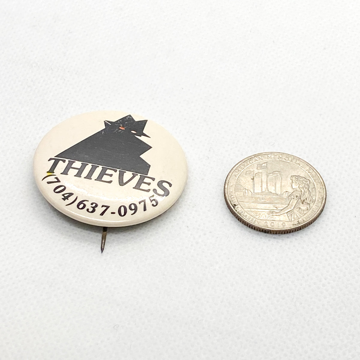 Vintage 90's Thieves Band NC Punk Rock Button – CobbleStore Vintage
