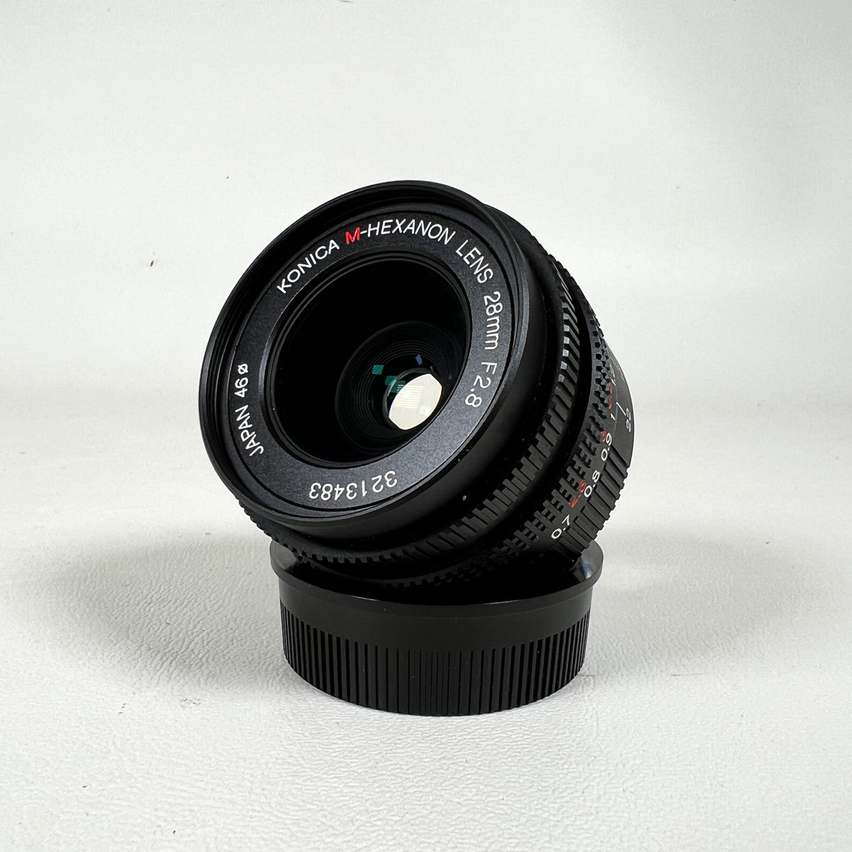 Vintage 2001 Konica M-Hexanon 28mm f/2.8 Boxed & Mint Camera