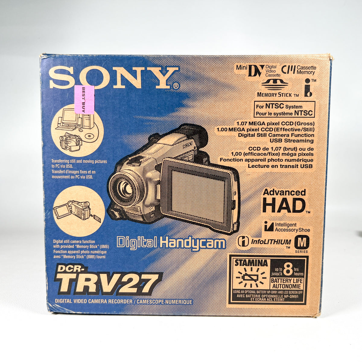Vintage 2002 Sony DCR-TRV27 MiniDV Digital Handycam Camcorder