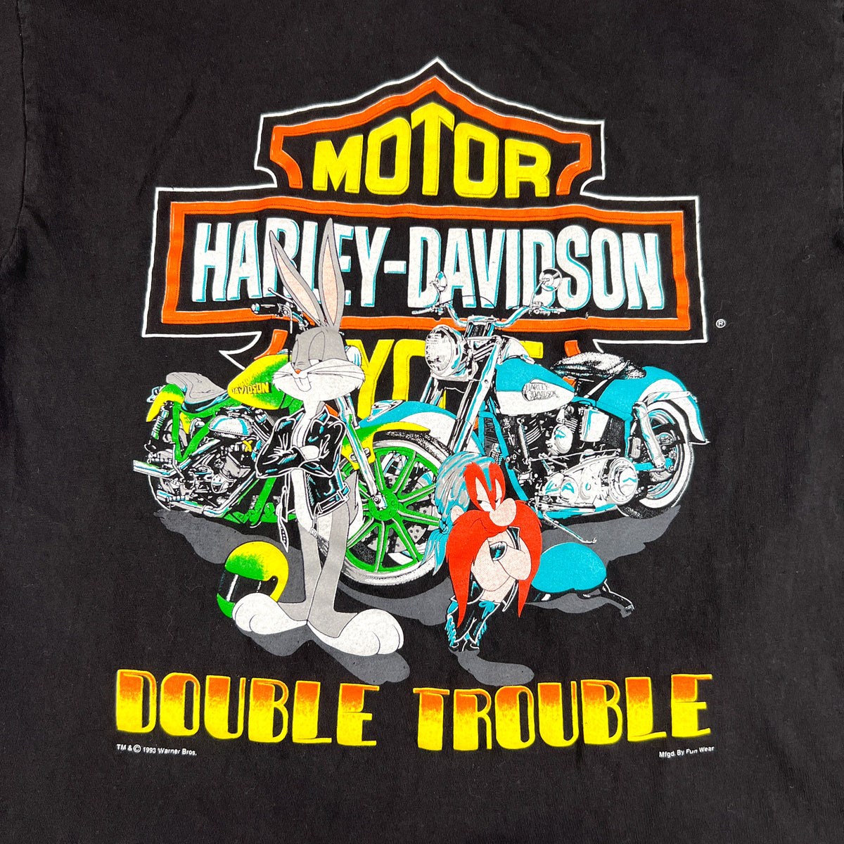 Vintage 1993 Harley Davidson Looney Tunes T-Shirt – CobbleStore