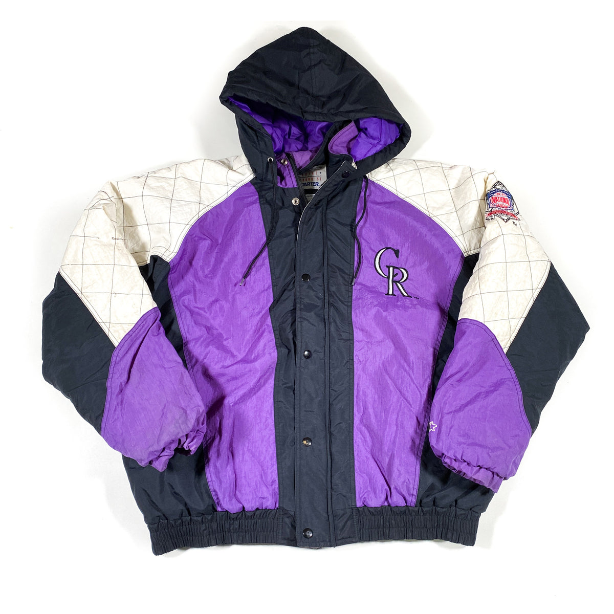 Vintage 90's Colorado Rockies Starter Puffer Jacket