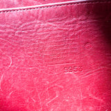 Vintage 80's Coach 9953 Red Bucket Bag Purse
