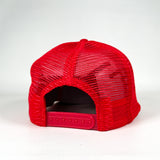 Vintage 80's Ray Stevens “It’s Me Again, Margaret!” Red Mesh Trucker Hat