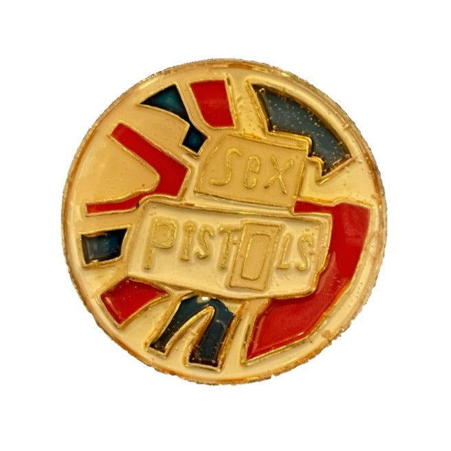 Vintage 70's Sex Pistols Union Jack Enamel Pin – CobbleStore Vintage