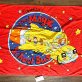 Vintage 90's Magic School Bus Scholastic Beach Towel
