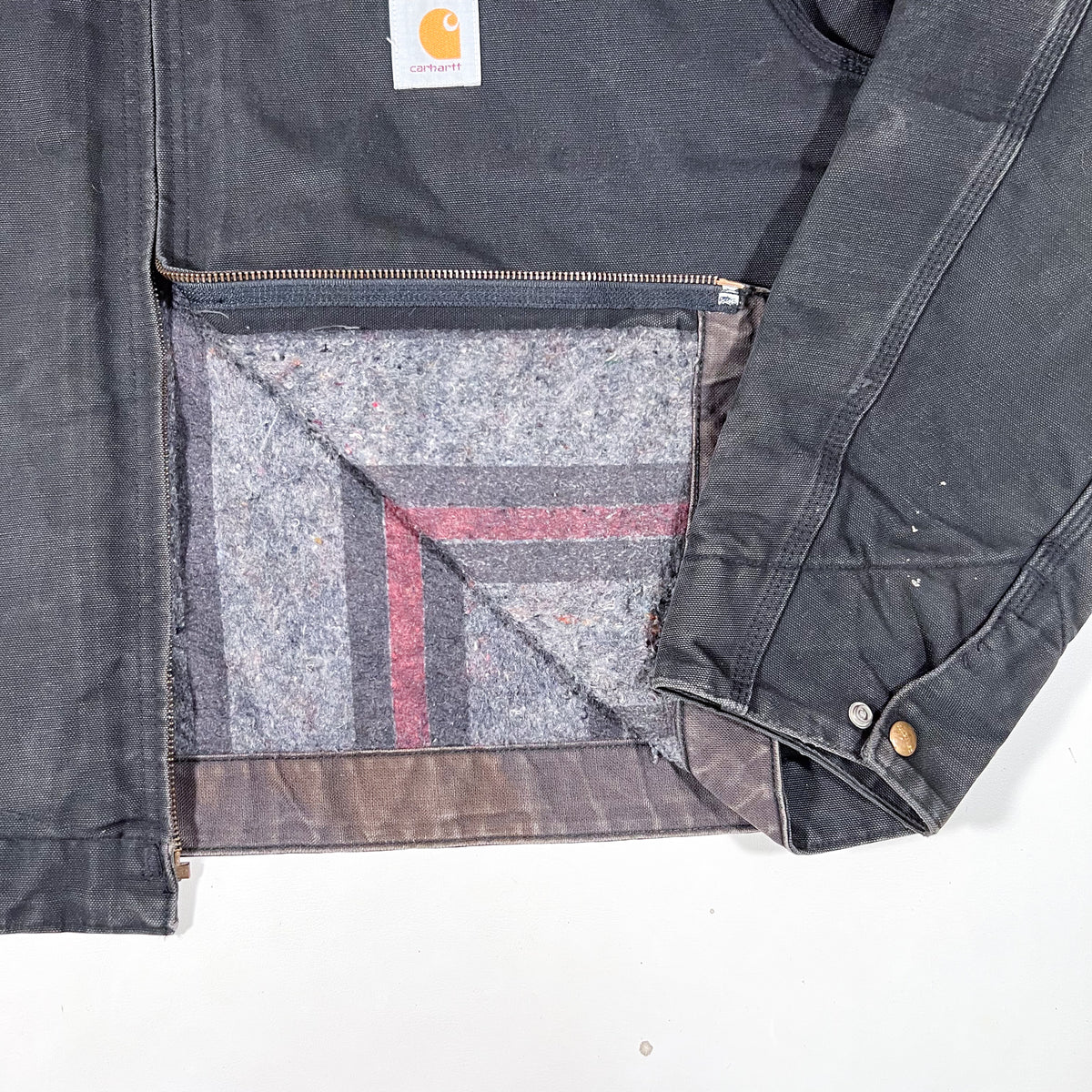 Vintage 90's Carhartt Blanket Lined Detroit Jacket – CobbleStore