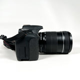 Modern 2009 Canon EOS Rebel T1i Kit w/ 18-135mm & 70-300mm Lenses DSLR Digital Camera