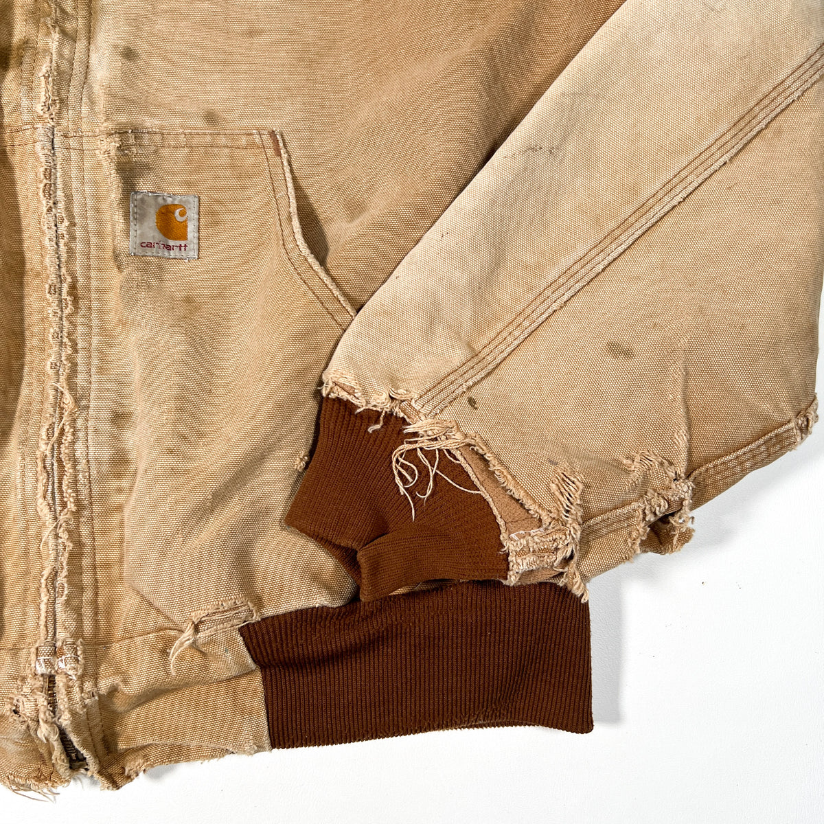 Carhartt J131-BRN ブラウンジャケット Carhartt J131BRN Brown Active Thermal Lined Jacket