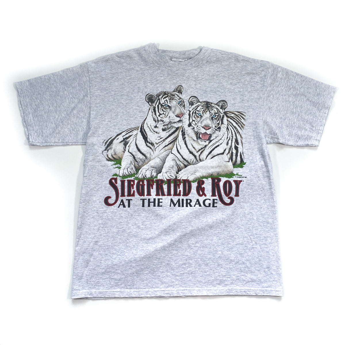 Vintage 1990 Siegfried & Roy Mirage Habitat TShirt CobbleStore Vintage