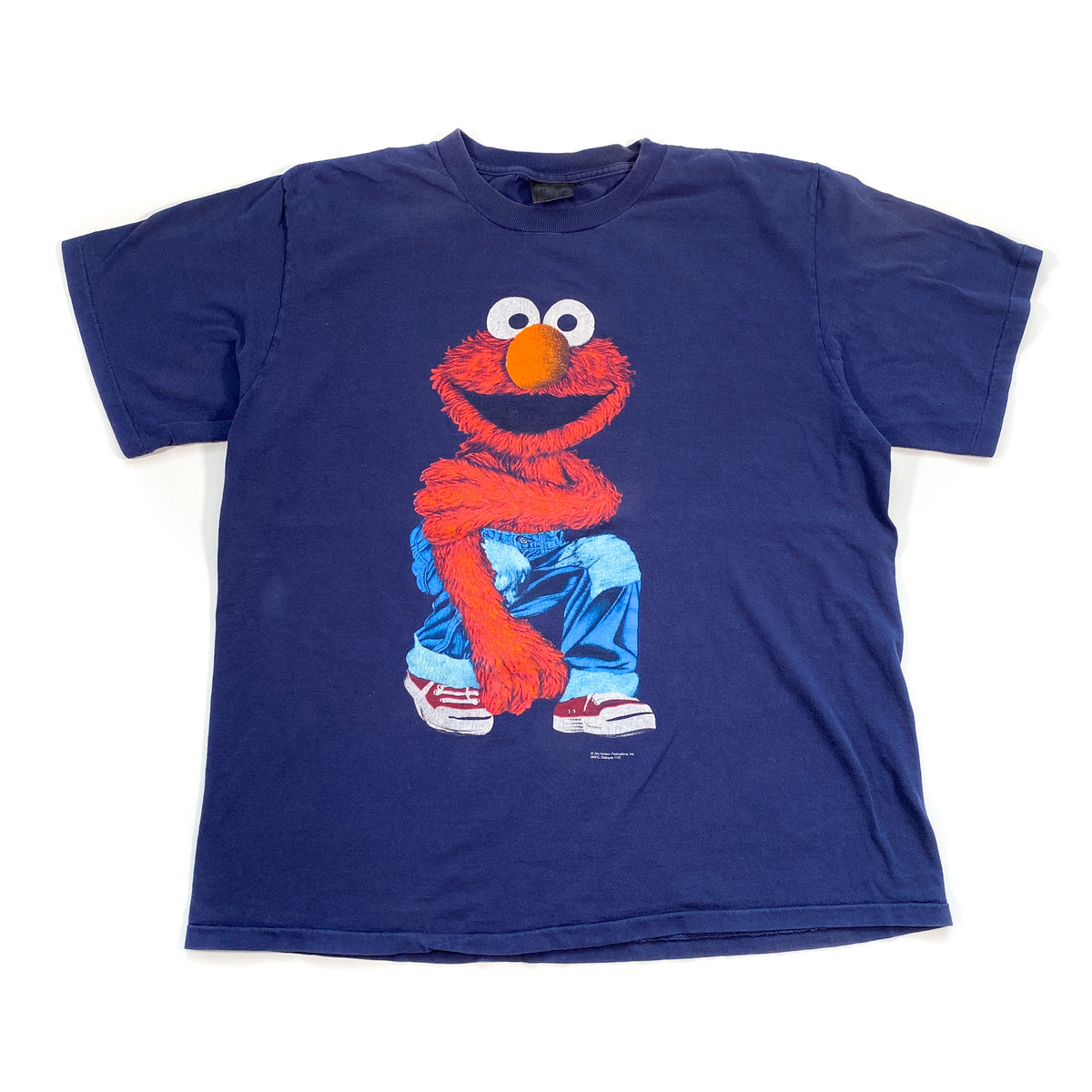 トップス 90s Elmo Big Face Tee Jim Henson Vintage Elmo T-Shirt Jim Henson Sesame Street Made in USA 1990s | eBay