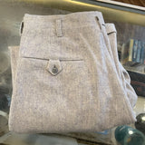 Vintage 70's High Waisted Gray Wool Pants