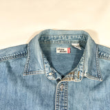 Modern Y2K Levi’s Jeans Light Wash Denim Button-Up Shirt