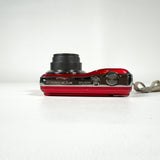 Modern 2010 Fujifilm FinePix AX250 Red 14MP Digital Camera
