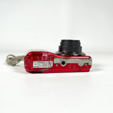 Modern 2010 Fujifilm FinePix AX250 Red 14MP Digital Camera