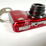 Modern 2010 Fujifilm FinePix AX250 Red 14MP Digital Camera