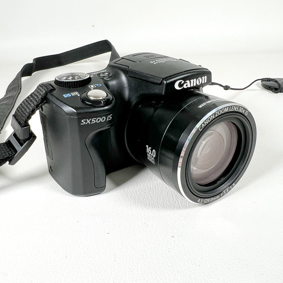 Modern 2012 Canon PowerShot SX500 IS 16MP 30x Zoom Digital Camera