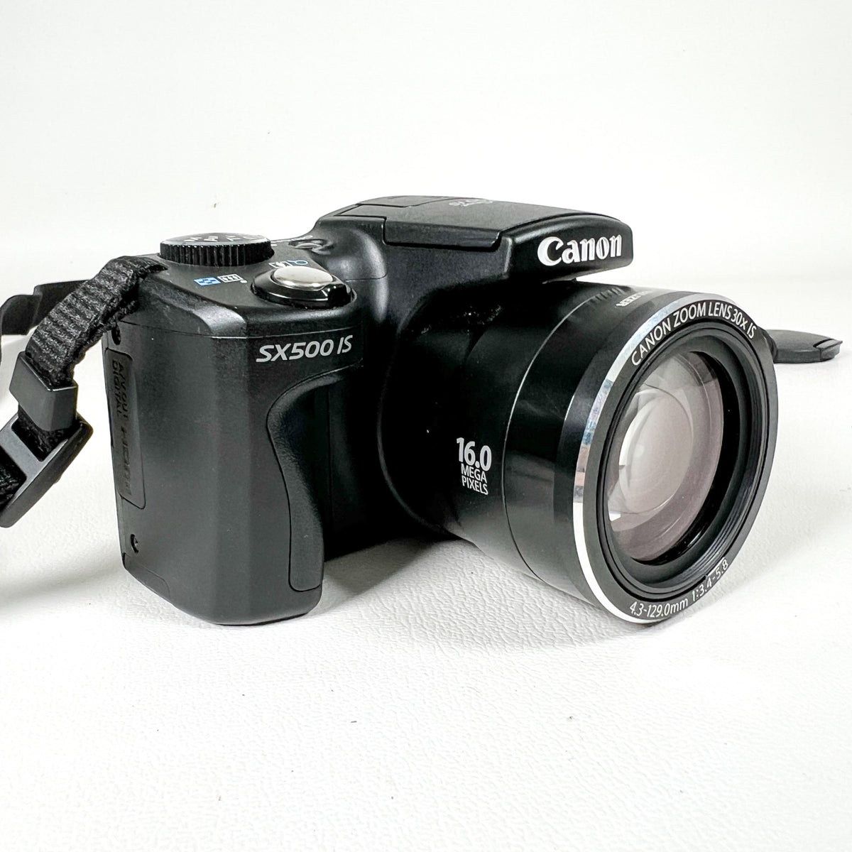 Modern 2012 Canon PowerShot SX500 IS 16MP 30x Zoom Digital Camera