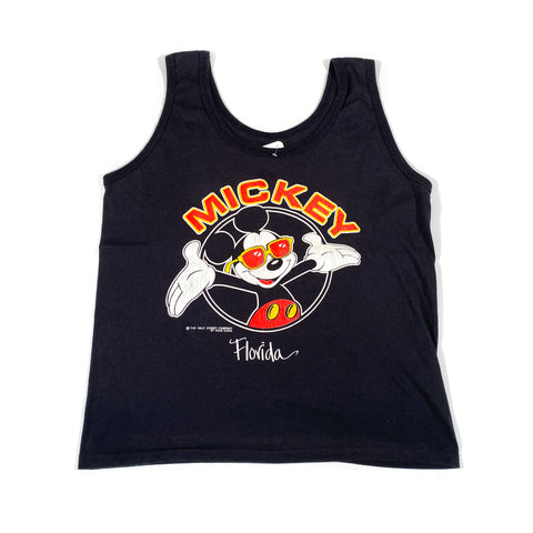 Vintage 80's Mickey Mouse Florida Tank Top T-Shirt