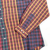 Vintage 90's Ralph Lauren Plaid Color Block Shirt