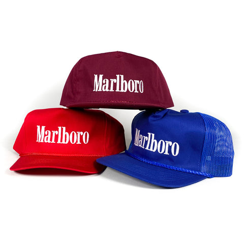 Vintage 90's Marlboro Spellout Rope Hat