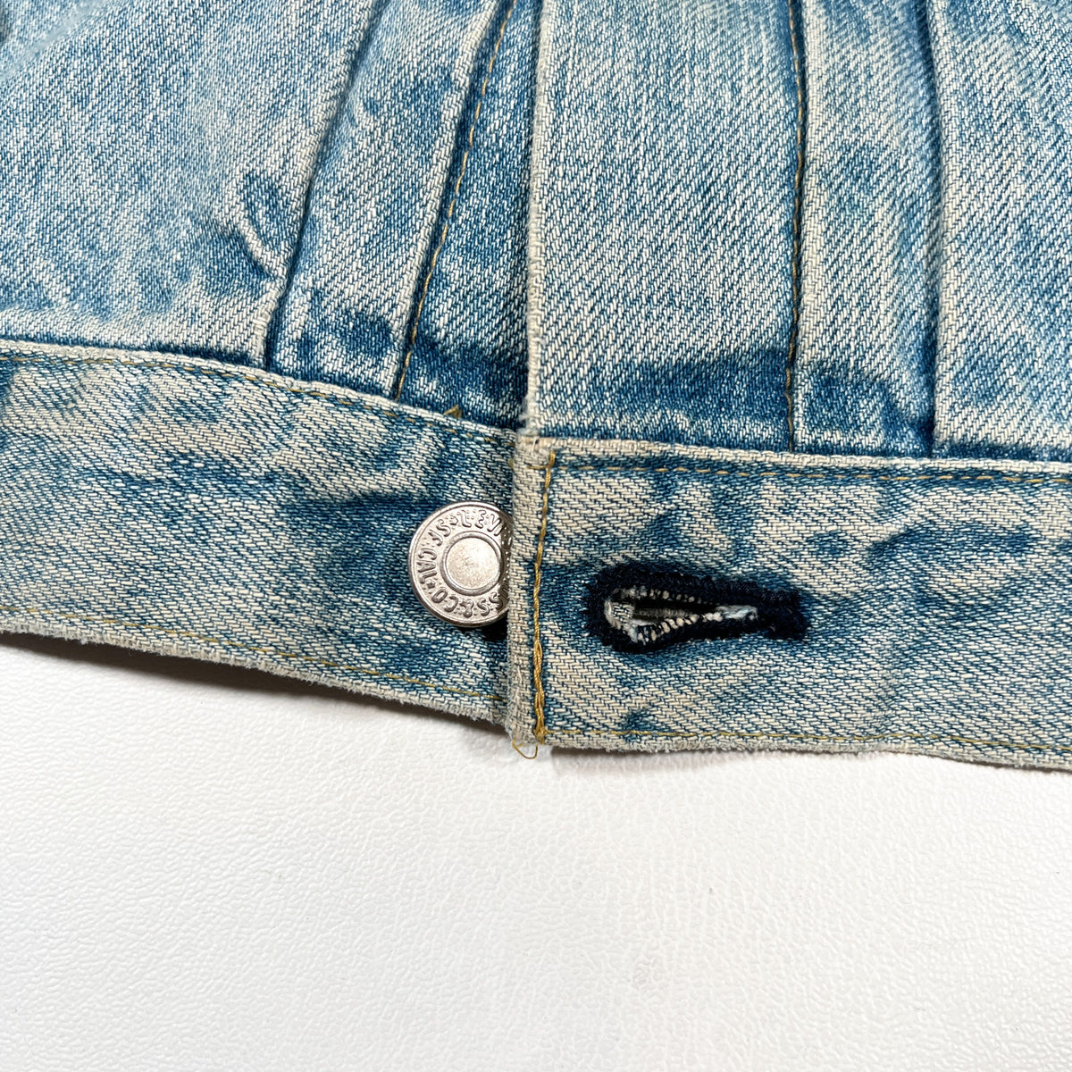 Vintage 1992 Levi's 70502 XX Type 1 Buckle Back Selvedge