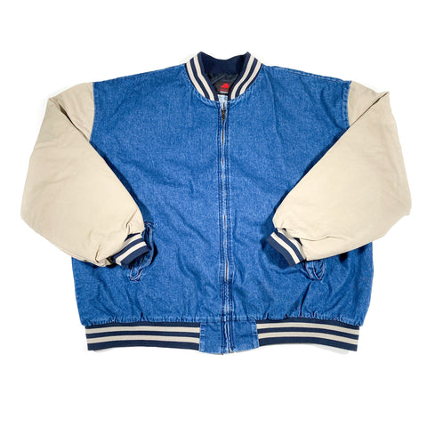 Vintage 90's Red Kap Denim Coaches Jacket