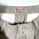 Vintage 90's Abercrombie & Fitch Taupe Corduroy Pants
