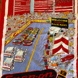 Vintage 1995 Snap-On Tools Super Speedway Beach Towel