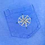 Vintage 90's Marlboro Compass Skiing Pocket T-Shirt