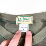Vintage 90's LL Bean Woodland Camo T-Shirt