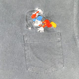 Vintage 90's Mickey Mouse Worker Pocket T-Shirt