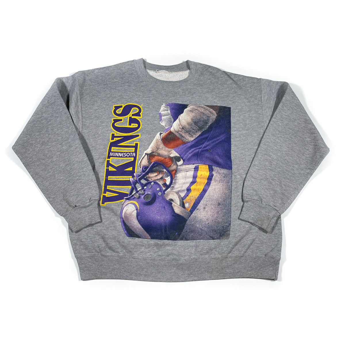 Vintage 90's Minnesota Vikings Crewneck Sweatshirt – CobbleStore