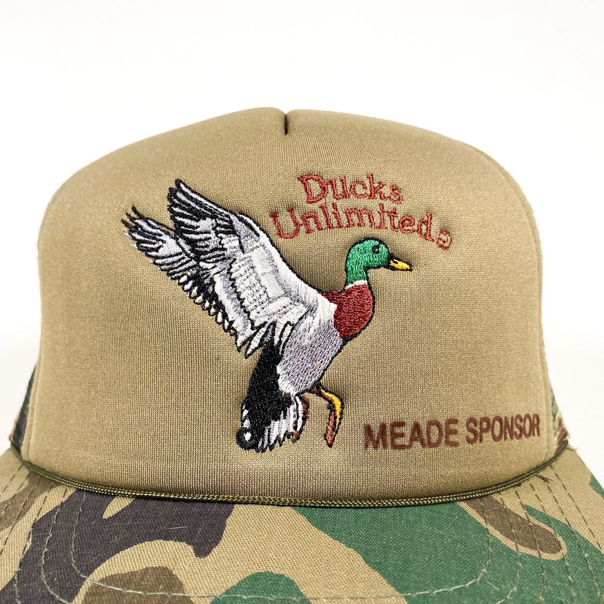 Vintage 90's Ducks Unlimited Duck Camo Trucker Hat – CobbleStore Vintage