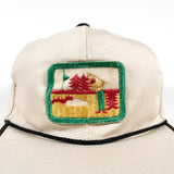 Vintage 70's Golfing Rope Tee Pocket Hat