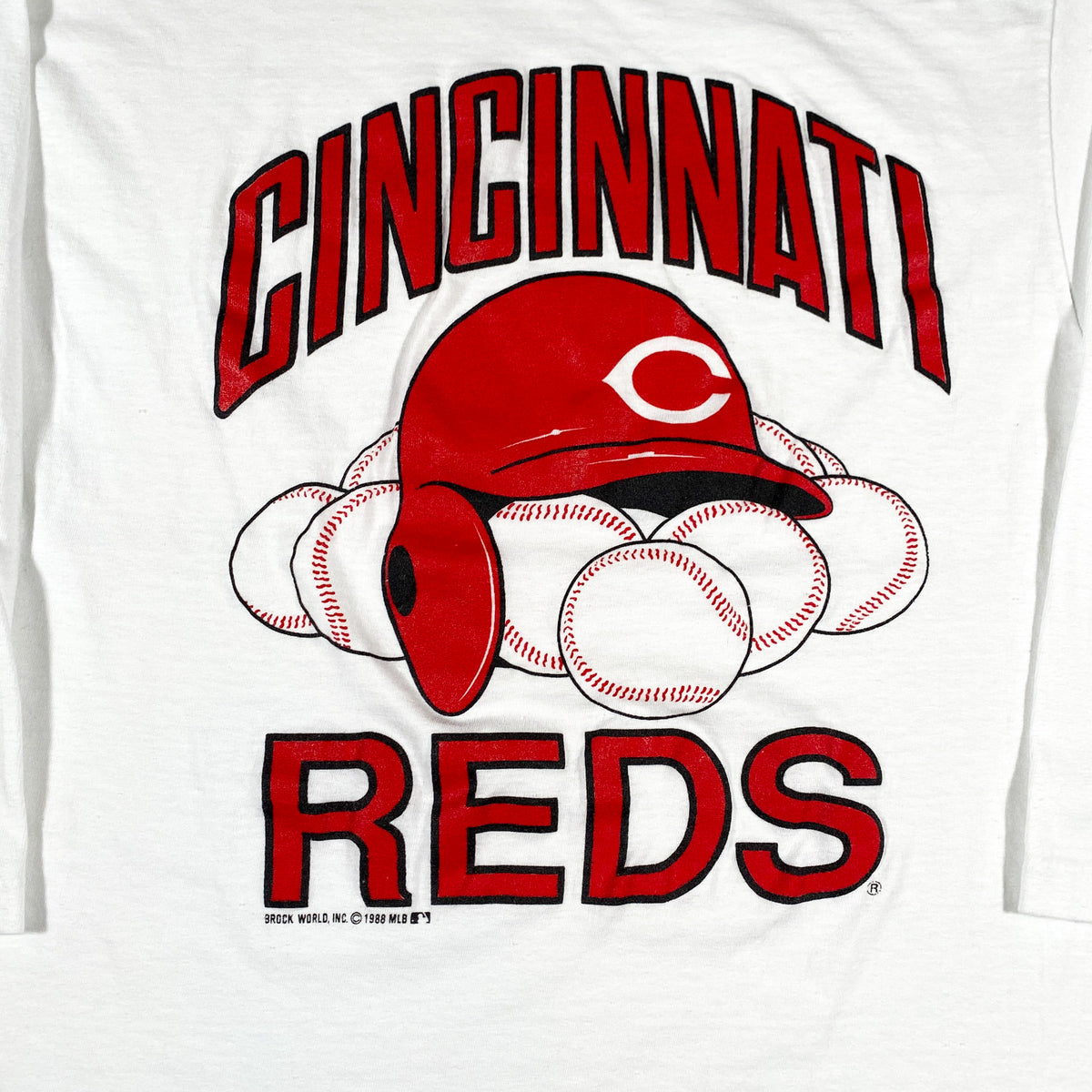 Vintage 1988 Cincinnati Red Baseball T-Shirt – CobbleStore Vintage