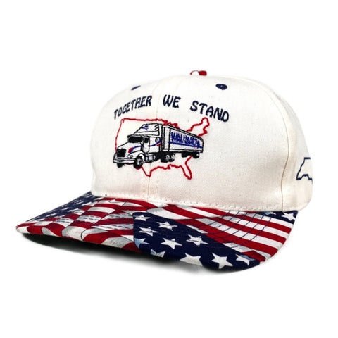 Vintage 90's Walmart American Flag Trucker Hat