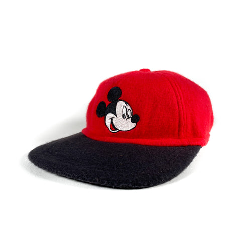 Vintage 90's Mickey Mouse Fleece Hat
