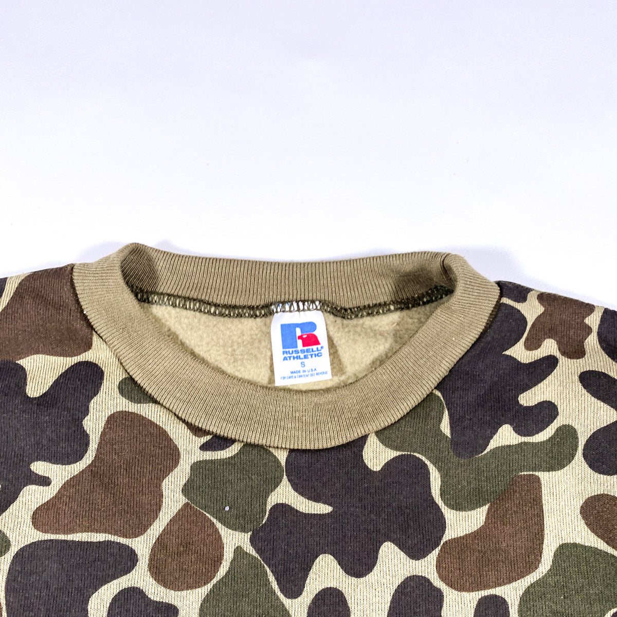 SPRAY CAMO CREWNECK (Russeluno.ラッセルノ) SPRAY CAMO CREWNECK (Russeluno.ラッセルノ)