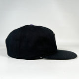 Vintage 90's Colorado Rockies Plain Logo Wool Snapback Hat