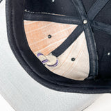 Vintage 90's Colorado Rockies Plain Logo Wool Snapback Hat